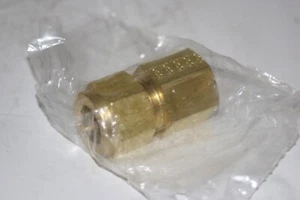 1/2" Tube OD x 3/8" FNPT Brass Female Connector Fitting SSP DuoLok IBD8FC6 - Picture 1 of 3