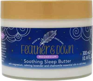 Feather & Down Magnesium Soothing Sleep Butter (300ml) - With Magnesium, Calming - Picture 1 of 7