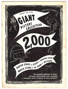 Sunset Fan Club Giant Picture Collection - 2,000 Photos - Stage, Movie, TV Stars - Picture 1 of 2