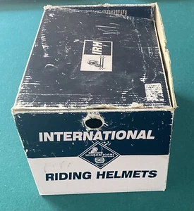 International Riding Helmet Dial Fit ATH Item#104817 Black Large. w/ Box. Paid96 - Picture 1 of 7