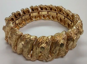 Marcel Boucher Stretch Bracelet Mid Century Modern Marked 98056 - Picture 1 of 5