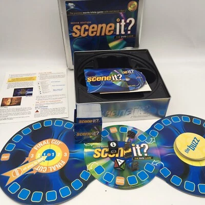 Movie Edition Scene It? The DVD Game Collector's Tin Box Complete 2006 - Image 1 of 4
