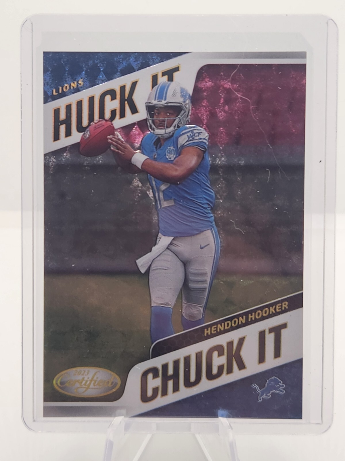2023 Panini Certified Hendon Hooker Huck It/Chuck It SSP
