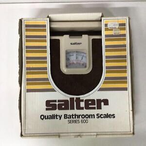 Vintage Salter quality bathroom scales series 600 (137)#404