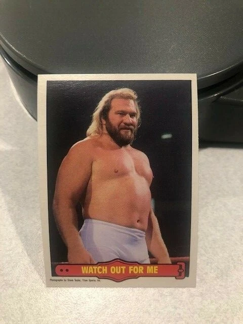 1985 Series 2 O-Pee-Chee WWF Wrestling #28 Big John Studd Card From Vending - Image 1 of 1