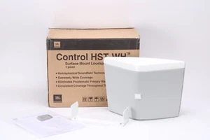 JBL Control HST-WH Wide‑Coverage Surface‑Mount Loudspeaker With Accessories - Picture 1 of 6