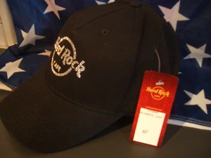 HRC Hard Rock Cafe Athens Black Rhinestone Basecap Base Cap Hat New NWT Strass - Picture 1 of 4