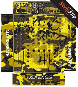 Piel Allen & Heath XONE 92 | Camuflaje Amarillo | Calcomanía Protectora | StyleFlip Skins - Imagen 1 de 1
