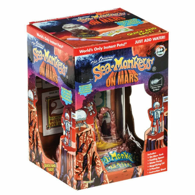 The Original Live Sea Monkeys On Mars Zoo Marine Aquarium