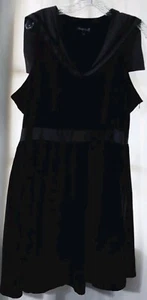 Sourpuss schwarzes Kleid Goth Größe XXXL ärmellos 3x - Bild 1 von 8