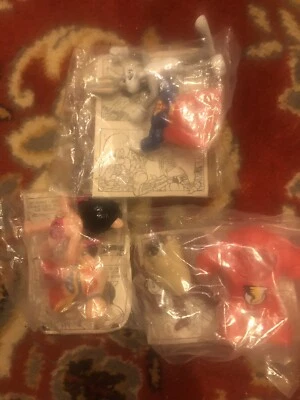 Unopened DC  McDonalds Happy Meal  1991  Looney Tunes Super Heroes Lot Of 3 - Image 1 of 4