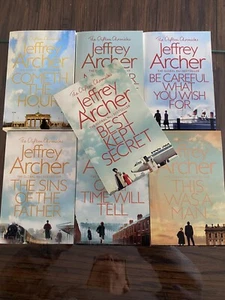 The Clifton Chronicles Series By Jeffrey Archer 7 Book Set Paperback - Picture 1 of 13