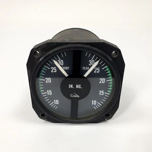 Cessna Dual Manifold Pressure Gauge SP3752-1 - Foto 1 di 4