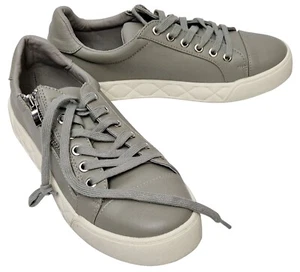 Zapato Entrenador SOLEA Comfort Gris Acolchado Parte Superior Baja Con Cordones EU 39 UK 6 MRRP £69 - Imagen 1 de 7