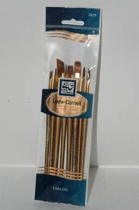 Loew Cornell 2079 TAKLON Painter Brushes SERVING THE ARTIST CERAMIST & HOBBYIST - Picture 1 of 2