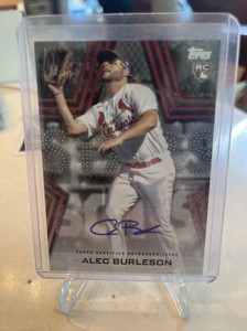 2023 Topps Series 2 Baseball Stars Auto BLACK #BSA-AB ALEC BURLESON RC /199