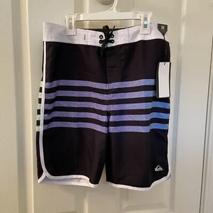 Quiksilver Boys Everyday Grass Roots 17" Boardshorts Size 30 16 years NWT - Picture 1 of 11