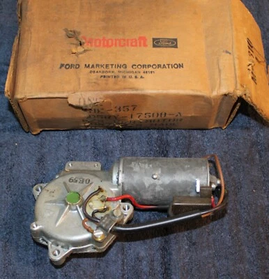 1975 1976 1977 1978 Mercury Capri GT S Ghia NOS BACK WINDOW WIPER MOTOR - Image 1 of 4