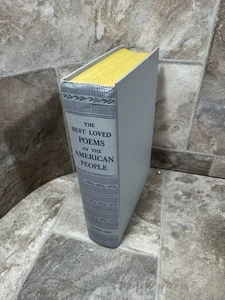 THE BEST LOVED POEMS OF THE AMERICAN PEOPLE “Vintage” Book (1936) - Imagen 1 de 16