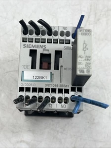 SIEMENS 3RT1016-2BB41 POWER CONTACTOR USED & WORKING - Picture 1 of 3