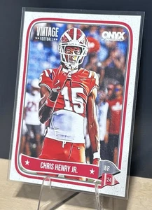 2024 Onyx Vintage #OVCHHE Chris Henry Jr. Ohio State Buckeyes - Picture 1 of 3