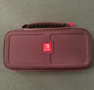 Nintendo Switch Travel Case Black w/ Red BallisticNylon Excellent Condition - Image 1 of 4