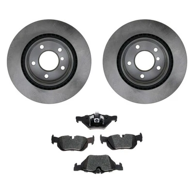 For BMW 328i 07-13 Raybestos R-Line Plain Rear Brake Kit w Ceramic Pads Foto 1 de 4
