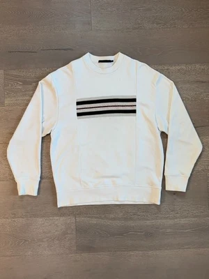 Alexander Wang 100% Authentic White Knit Panel Sweater Men’s Large EU 50 - Image 1 of 4