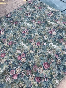 VTG Sanderson Forest Glade Comforter 1 Skirt 2 Pillow Shams Cottage Country USA - Picture 1 of 10