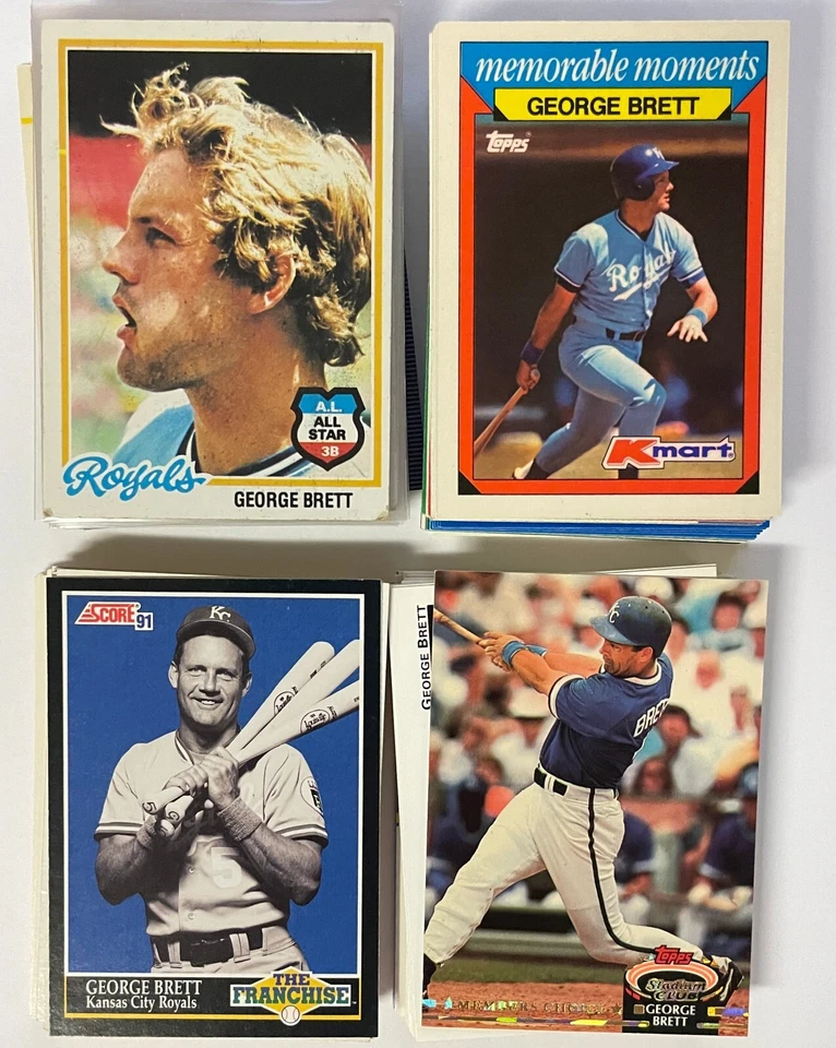George Brett Baseball Cards ***You Pick*** Royals HOF. Revised 10/29 - Image 1 of 1