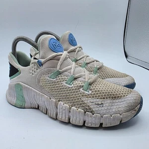 Nike Free Metcon 4 Womens Size 6.5 White Mint Foam Sneaker Shoes Training CZ0596 - Picture 1 of 14