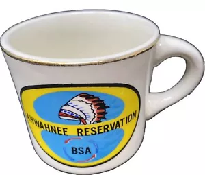 tazza caffè vintage Ahwahnee prenotazione BAS tazza boy scout. Coppa indiano americano - Foto 1 di 11