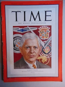 TIME MAGAZINE January 24 1949 Detroit's Wilson - Foto 1 di 1