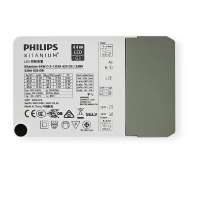 Philips 44W Xitanium LED Repuesto Controlador Fuente de Alimentación Panel Luces Foto 1 de 4