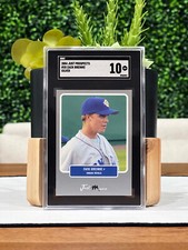 2004 JUST PROSPECTS JUST MINORS ZACK GREINKE #35 SILVER SGC GEM MINT 10