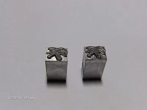 Vintage Letterpress Press Metal Print Block 1 Donkey Head NEW 1990 - Picture 1 of 2