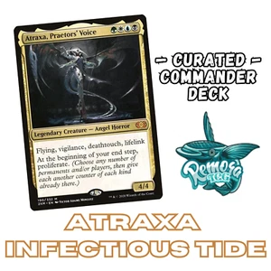 Atraxa, Praetor's Voice | Infect Tribal Custom Commander Deck | EDH Atraxa Deck - Picture 1 of 18