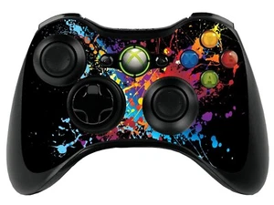 Paint Splat Xbox 360 Controller Sticker / Skin / Wrap / xbr30 - Picture 1 of 5