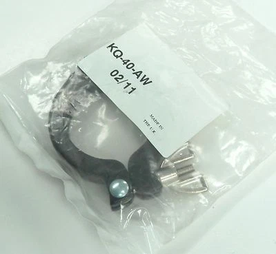  KQ-40-AW NW40 Aluminum Vacuum Clamp Black  - Image 1 of 3
