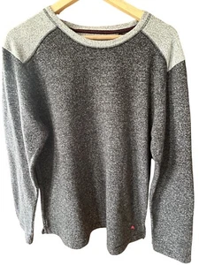 Tommy Bahama Sweatshirt Adult Large Gray-White Long Sleeve Pullover Men's Large - Picture 1 of 8
