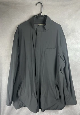 Duluth Trading Co. Men's Black Nylon/Polyester/Spandex Fish Tail Jacket 2XLT - Image 1 of 4