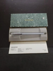 Vintage 1970s SHEAFFER Stainless Steel Fountain Pen WD171, 10349 - Picture 1 of 4