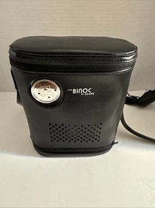 Vintage Sears The Binoc Portable Black & White 2" TV AM/FM Radio TV Not Working - Picture 1 of 14
