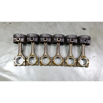 1996-1999 BMW M52 2,8 л 6-цилиндровый E36 E39 поршневой соединительный шток комплект из 6 OEM - Изображение 1 из 4