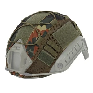 Loonice Tactical Helmet Cover for FAST Helmet Camo Hunting Airsoft Headwear Gear - Picture 1 of 18