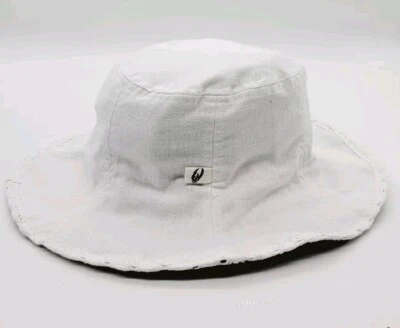 Sombrero Cubo Blanco Nine West Sol Playa Verano Divertido Sombrero Estilo NW5100576 Foto 1 de 4