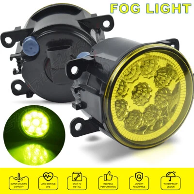 Par de luces antiniebla LED amarillas lentes transparentes para parachoques delantero para Ford Taurus X 2008-2009 Foto 1 de 4