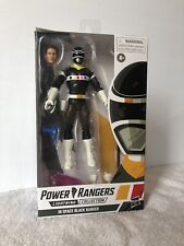 Hasbro Power Rangers in Space Black Ranger Lightning Collection. 6 Inch