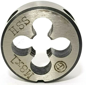 Hand Die M8 X 1 Metric Threading Tools RIGHT DIE filettatura FERRO DA TAGLIO - Foto 1 di 2