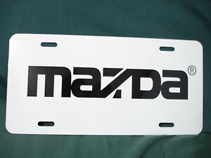 Mazda Aluminum License Plate